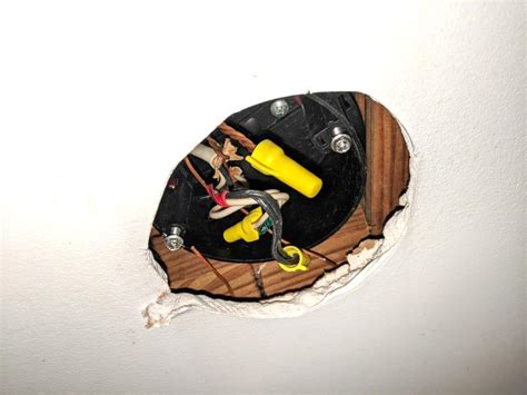 electrical box too deep in ceiling|boxes recessed too deep.